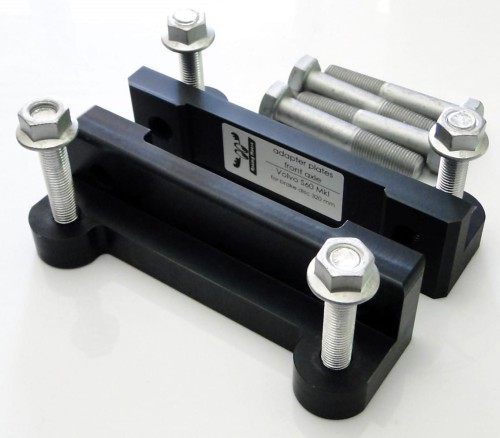 Brake caliper adapter for Volvo S60 /S80 /V70