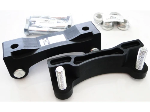 Brake caliper adapter for Volvo S60/S80/V70